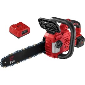20V 12'' Handheld Lightweight Chainsaw Kit with To..